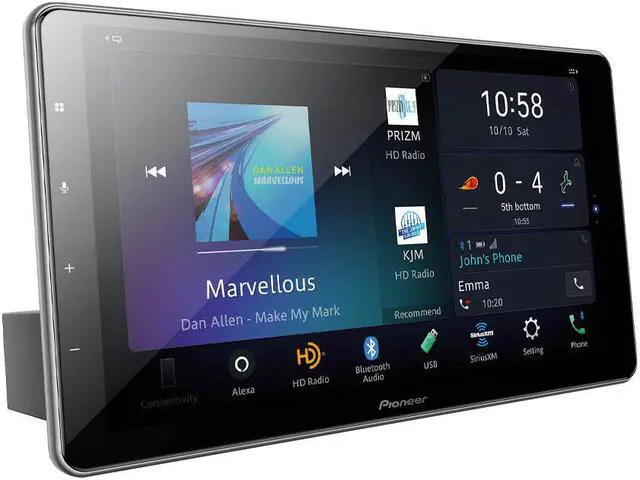 Alt view image 5 of 20 - Pioneer DMHWT8600 Multimedia Receiver - 10.1 inch Display