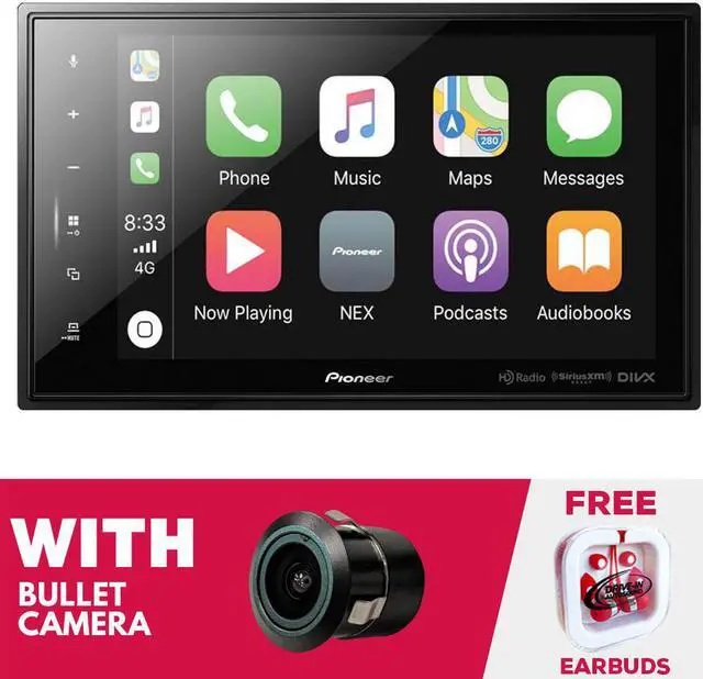Main image of Pioneer DMH-C5500NEX 8.0" Digital Media Receiver with Backup Bullet Camera