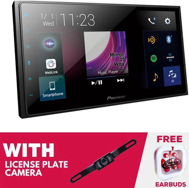 Main image of Pioneer DMH-2660NEX 6.8" Mechless Digital Media Receiver & License Plate Cam