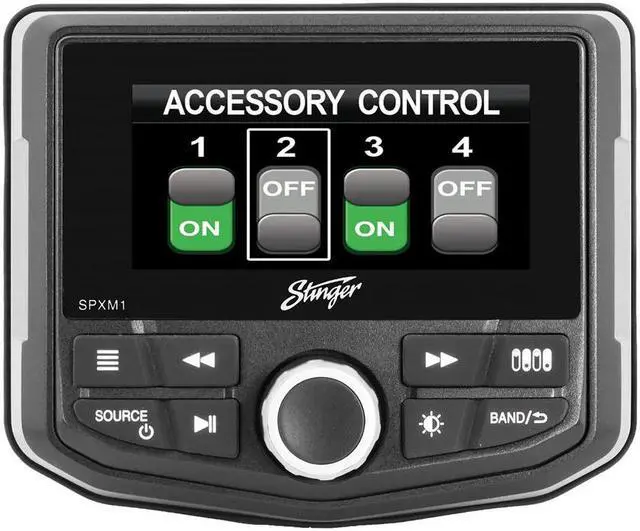 Alt view image 3 of 18 - Stinger SPXM1 Marine and Powersports Digital Media Player with Switch Command