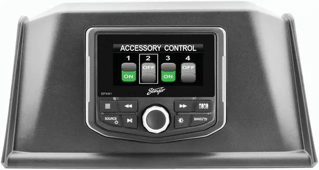 Alt view image 5 of 18 - Stinger SPXM1 Marine and Powersports Digital Media Player with Switch Command