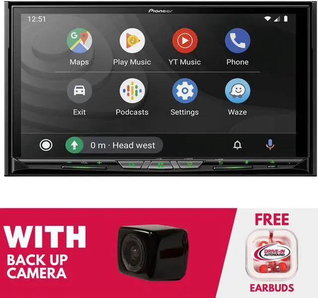 Main image of Pioneer AVIC-W8600NEX 7 Inch Multimedia Navigation Receiver with Backup Camera