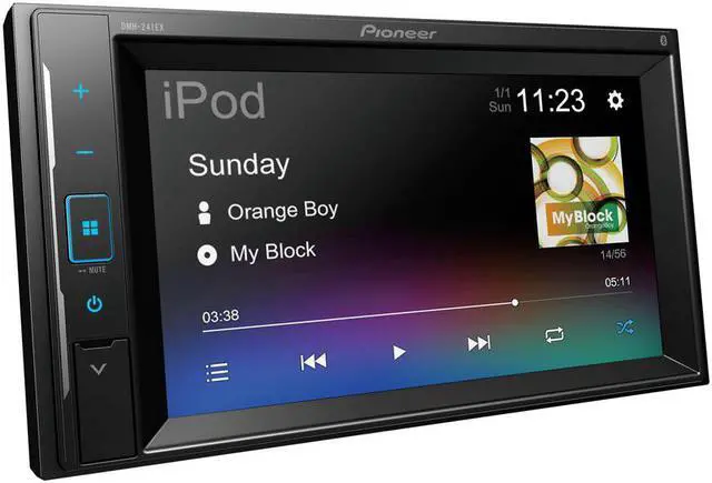 Alt view image 4 of 5 - Pioneer DMH-241EX 6.2 Inch Digital Media Receiver (Does Not Play Discs)