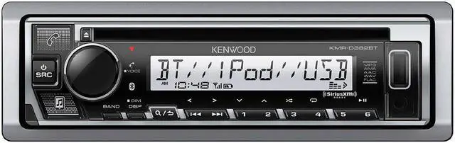 Alt view image 6 of 8 - Kenwood PKG-MR382BT Marine Audio Package: KMR-D382BT Bluetooth Stereo & Speakers