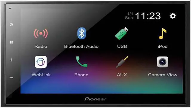 Alt view image 4 of 4 - Pioneer DMH-341EX 6.8" Digital Multimedia Receiver (Does Not Play Discs)