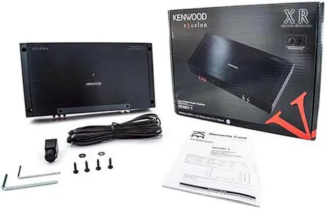 Alt view image 4 of 5 - Kenwood Excelon XR1001-1 Reference Series 1000 Watts Mono Power Amplifier