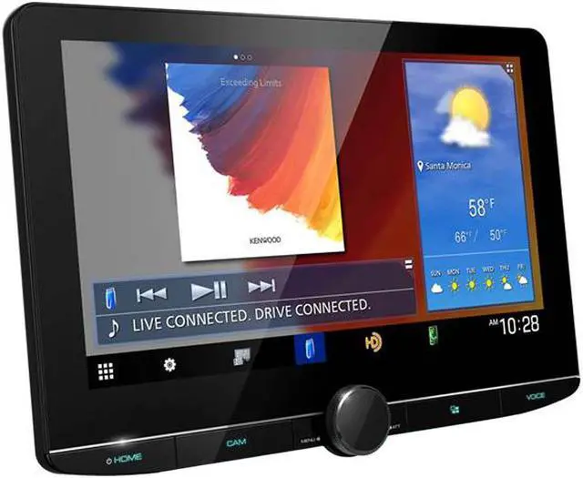 Alt view image 2 of 5 - Kenwood DMX1057XR 10.1" Digital Multimedia Receiver (Does Not Play DVD/CD Discs)