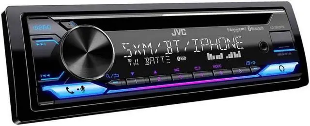 Alt view image 10 of 13 - JVC KD-T910BTS - CD Receiver featuring Bluetooth, Front USB, AUX, Amazon Alexa, SirusXM Ready