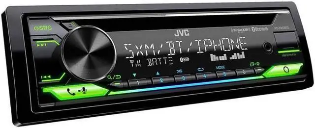 Alt view image 12 of 13 - JVC KD-T910BTS - CD Receiver featuring Bluetooth, Front USB, AUX, Amazon Alexa, SirusXM Ready