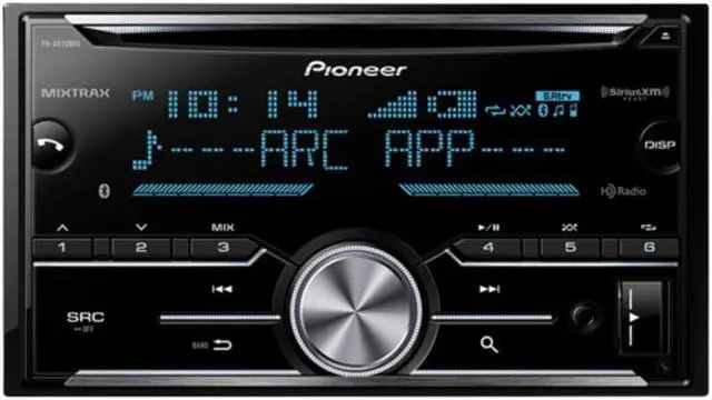 Alt view image 4 of 14 - Pioneer 2-Din CD Receiver w/ ARC App, Bluetooth, HD Radio & SiriusXM-Ready