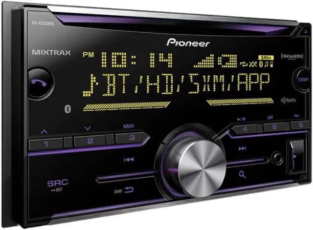 Alt view image 8 of 14 - Pioneer 2-Din CD Receiver w/ ARC App, Bluetooth, HD Radio & SiriusXM-Ready