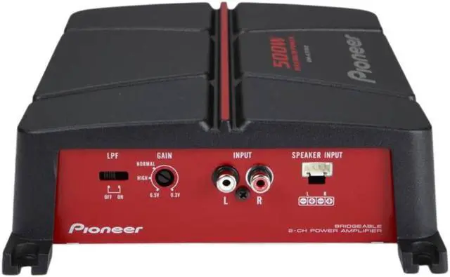 Alt view image 10 of 18 - GM Series Class AB Amp (2 Channels, 500 Watts max) - GM-A3702