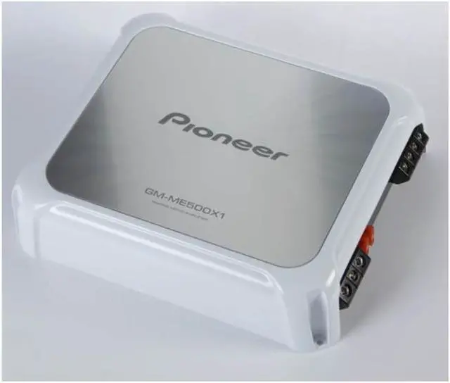 Alt view image 4 of 7 - Pioneer GM-ME500X1 Mono marine subwoofer amplifier