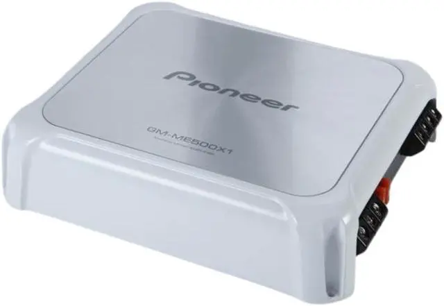 Alt view image 6 of 7 - Pioneer GM-ME500X1 Mono marine subwoofer amplifier