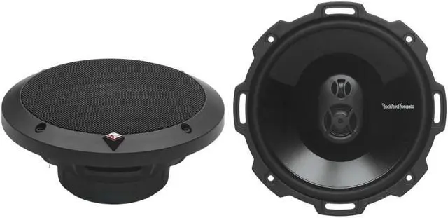 Alt view image 6 of 10 - Rockford Fosgate P1675 6.75" 120W 3 Way Car Coaxial Audio Speakers Stereo