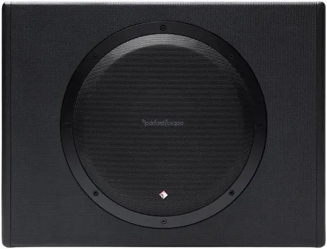 Alt view image 2 of 7 - Rockford Fosgate P300-12 12" Amplified Subwoofer Enclosure, Variable Bass Boost