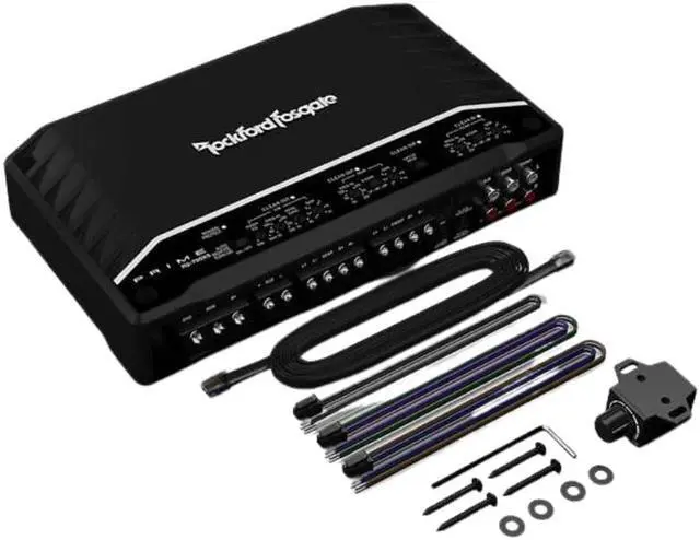 Alt view image 10 of 17 - Rockford Fosgate R2-750X5 Prime Series 5-channel car amplifier  50W RMS x 4