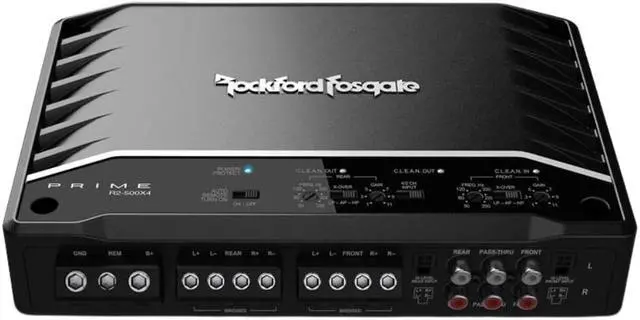 Main image of Rockford Fosgate R2-500X4 Prime Series 4-channel car amplifier  75W RMS x 4