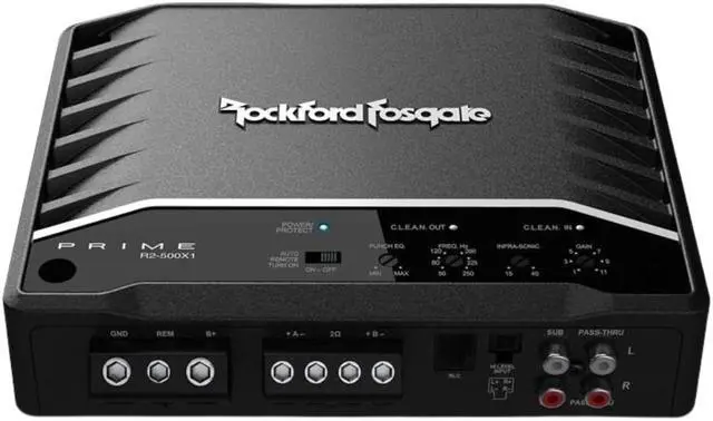 Main image of Rockford Fosgate R2-500X1 Prime Series mono subwoofer amplifier - 500W RMS
