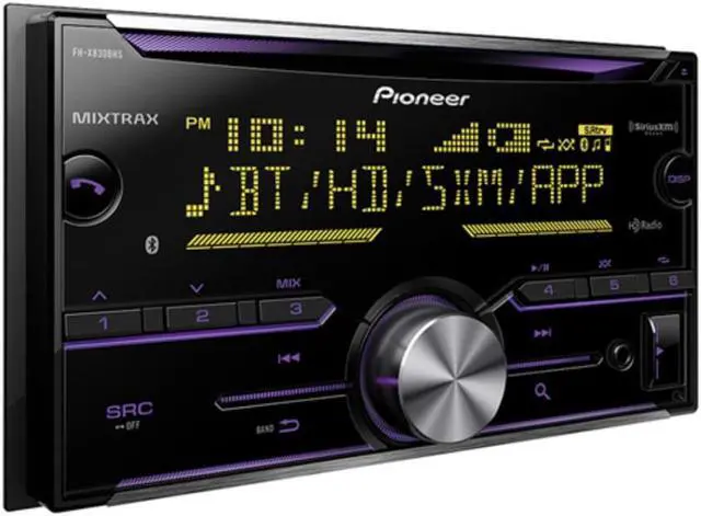 Alt view image 5 of 14 - Pioneer 2-Din CD Receiver w/ ARC App, Bluetooth, HD Radio & SiriusXM-Ready