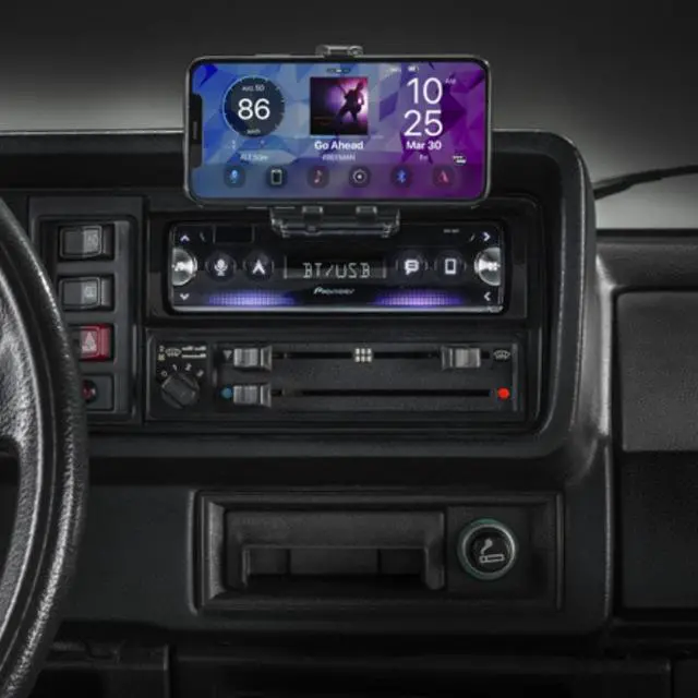 Alt view image 3 of 18 - Pioneer SPH-10BT1-DIN Smartphone Receiver