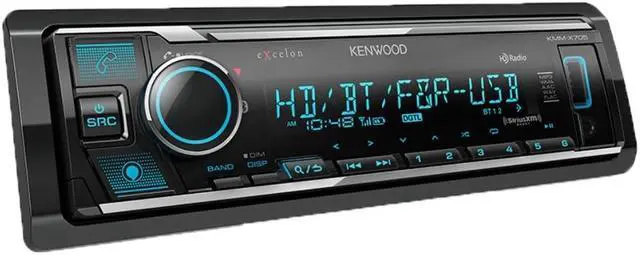 Alt view image 5 of 7 - Kenwood eXcelon KMMX705 Audio Receiver with Bluetooth And Alexa