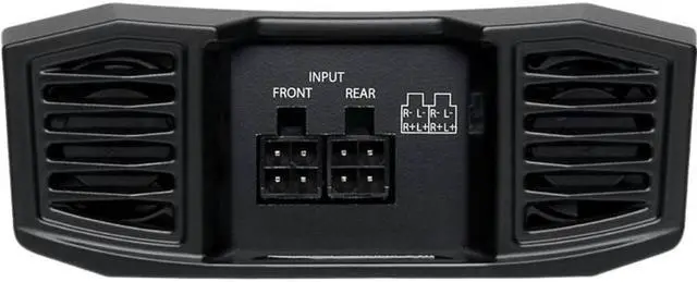 Alt view image 18 of 19 - Rockford Fosgate Power T400X4AD  Compact 4 Channel Amplifier 100 watts RMS x 4