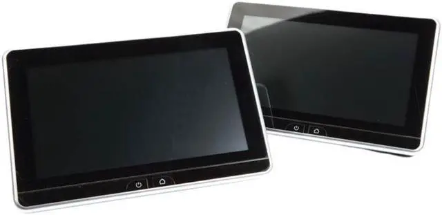 Alt view image 2 of 4 - Audiovoxx AMAVXSB10UHD2 Dual 10.1" Rear-Seat Entertainment System w/ DVD Player