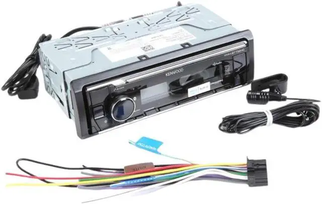 Alt view image 11 of 11 - Kenwood KMM-BT732HD Digital Media Receiver w/Bluetooth & HD Radio
