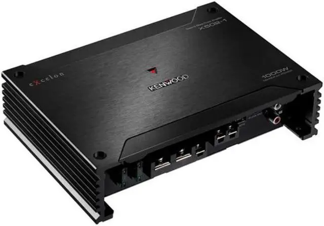 Alt view image 2 of 7 - Kenwood X502-1 eXcelon 500-Watt @ 2 Ohms Class D Subwoofer Amplifier