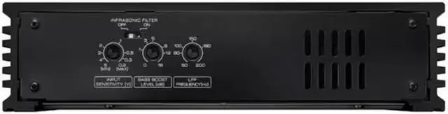 Alt view image 5 of 7 - Kenwood X502-1 eXcelon 500-Watt @ 2 Ohms Class D Subwoofer Amplifier