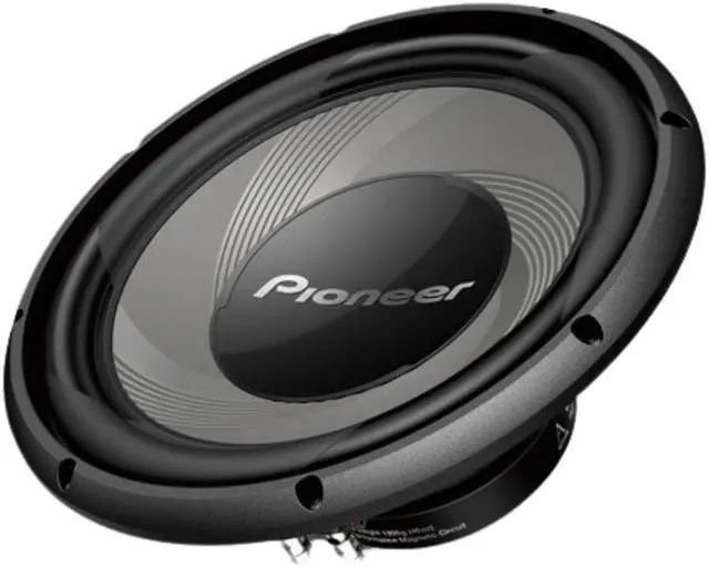 Main image of Pioneer TS-A120S4E 12 Inch Single 4 Ohm Voice Coil 1400 Watt Max Car Subwoofer
