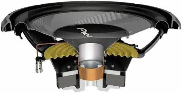 Alt view image 8 of 9 - Pioneer TS-A120S4E 12 Inch Single 4 Ohm Voice Coil 1400 Watt Max Car Subwoofer