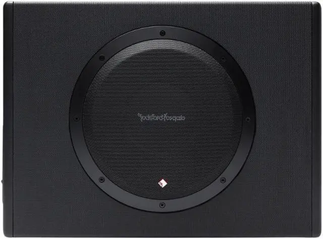 Alt view image 4 of 8 - Rockford Fosgate P300-10 300W RMS Single 10" Amplified Subwoofer Enclosure
