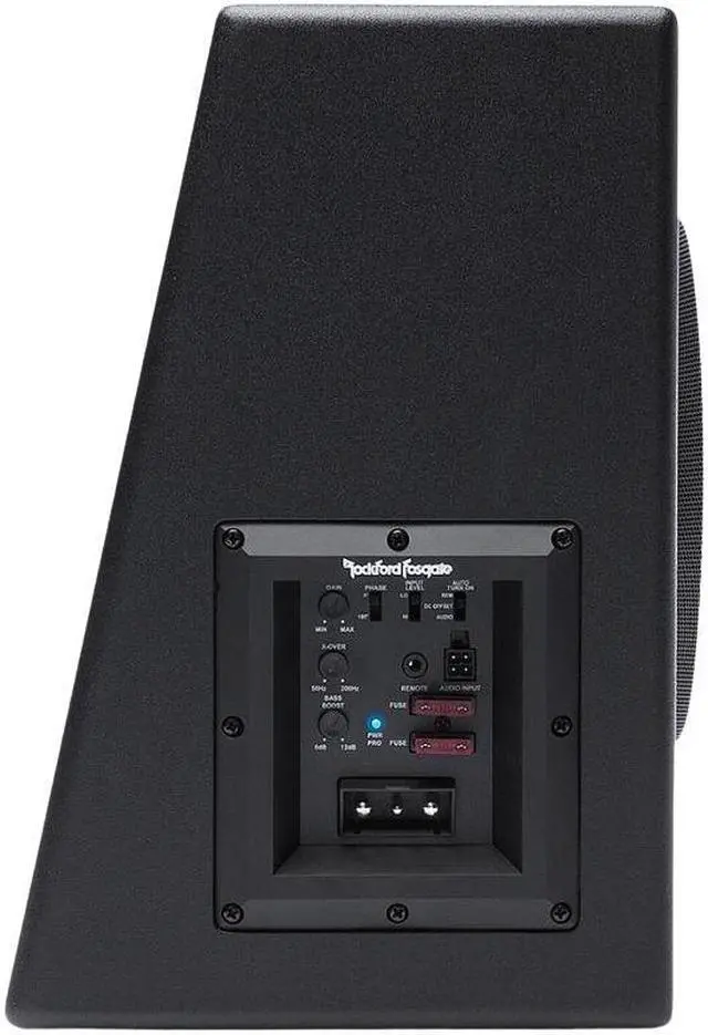 Alt view image 6 of 8 - Rockford Fosgate P300-10 300W RMS Single 10" Amplified Subwoofer Enclosure