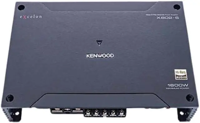 Alt view image 12 of 14 - Kenwood eXcelon X8025 X802-5 5 Channel Power Amplifier