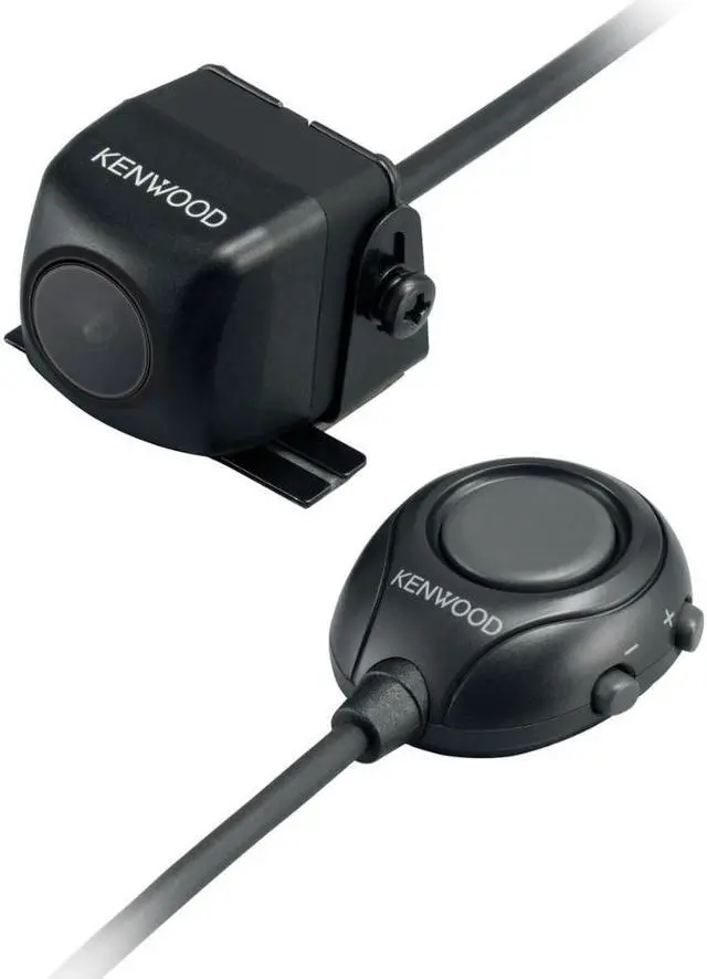 Alt view image 2 of 9 - Kenwood CMOS-320LP Universal Rear View Camera with License Plate Mounting Kit