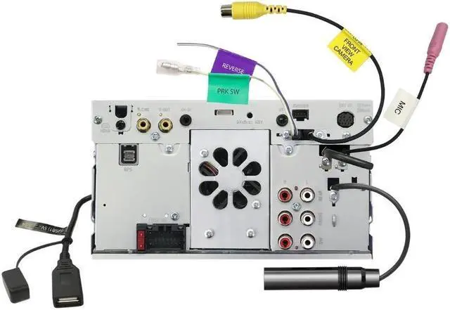 Alt view image 13 of 14 - Kenwood DMX7709 6.8 inch Digital Multimedia Receiver With Apple Carplay and Android Auto