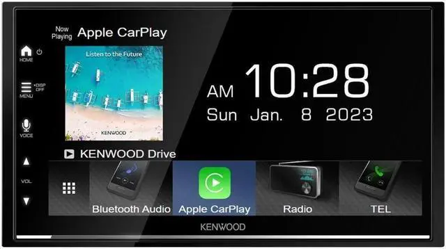 Alt view image 14 of 14 - Kenwood DMX7709 6.8 inch Digital Multimedia Receiver With Apple Carplay and Android Auto