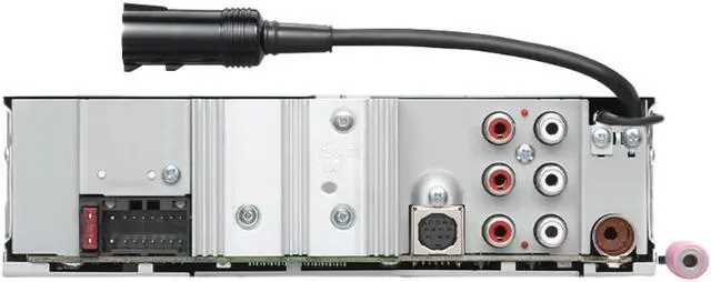 Alt view image 5 of 5 - Kenwood KMR-M332BT Marine Digital Media Receiver & (2) KFC-1613MRB 6.5" Speakers