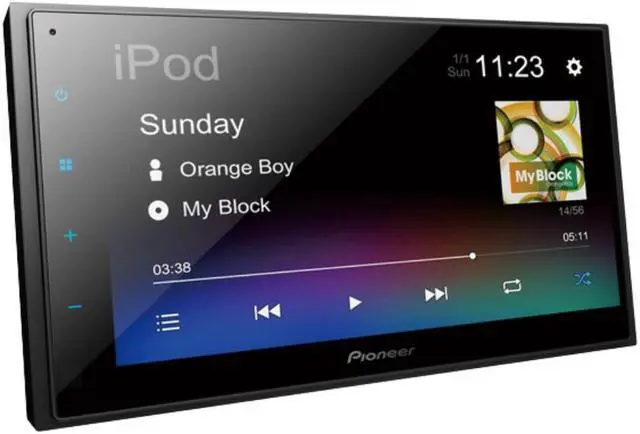 Alt view image 3 of 5 - Pioneer DMH-342EX 6.8" Digital Multimedia Receiver with License Plate Camera