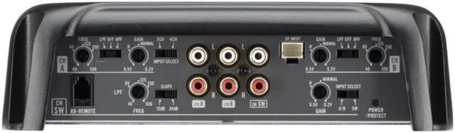 Alt view image 4 of 5 - Refurbished Pioneer GM-DX975 Class FD 5-Channel Amplifier with Wired Bass Remote