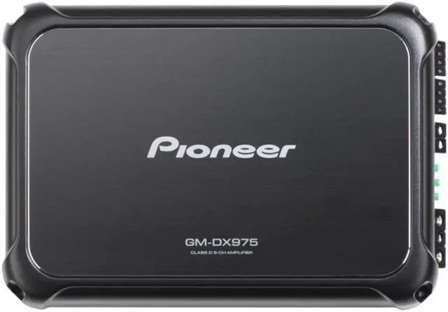 Alt view image 5 of 5 - Refurbished Pioneer GM-DX975 Class FD 5-Channel Amplifier with Wired Bass Remote