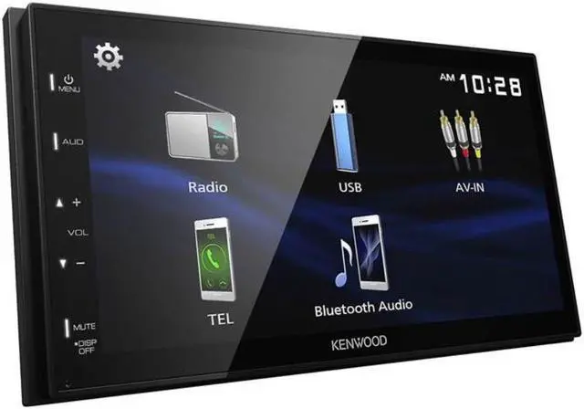 Alt view image 2 of 6 - Kenwood DMX129 6.8 inch Digital Multimedia Receiver with Bluetooth