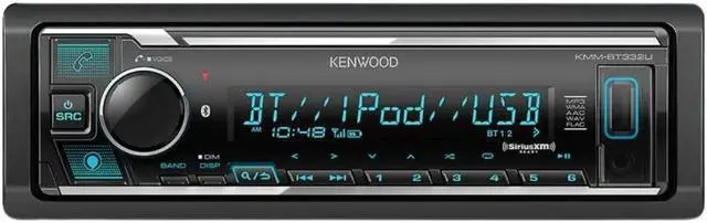 Alt view image 11 of 13 - Kenwood KMM-BT332U Digital Media Receiver with Bluetooth