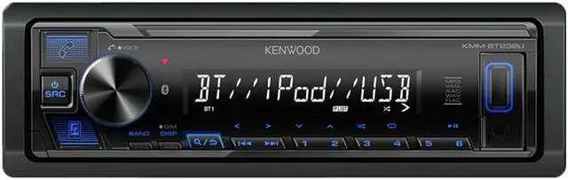 Alt view image 4 of 7 - Kenwood KMM-BT232U Digital Media Receiver with Bluetooth