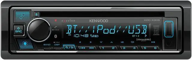 Alt view image 5 of 9 - Kenwood eXcelon KDCX305 KDC-X305 CD Receiver