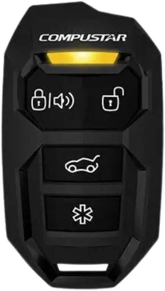 Main image of Compustar 900R 1-Way 4-Button Remote Transmitter, 1000-1500 Feet Max Range