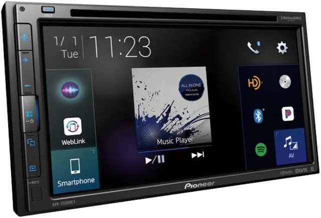 Alt view image 3 of 5 - Pioneer AVH-2550NEX 6.8" DVD Receiver with Amazon Alexa and License Plate Camera