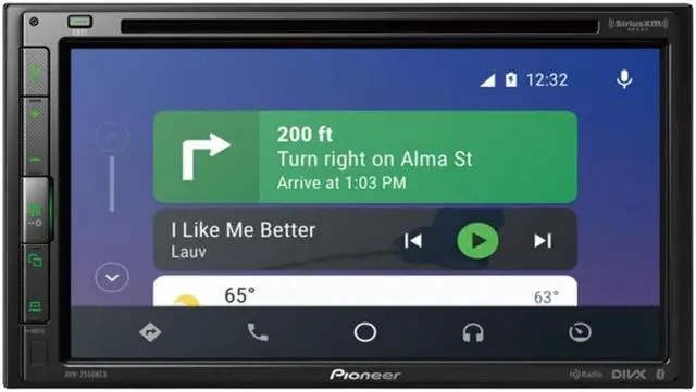 Alt view image 4 of 5 - Pioneer AVH-2550NEX 6.8" DVD Receiver with Amazon Alexa and License Plate Camera